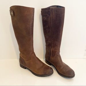 Rockport Waterproof Upper leather brown boot, size 8